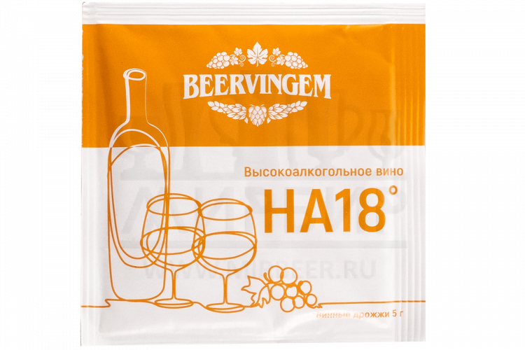 Винные дрожжи Beervingem "High alcohol HA18", 5 г
