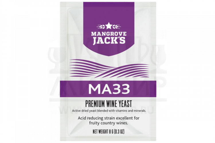 Винные дрожжи Mangrove Jack's "MA33", 8 г